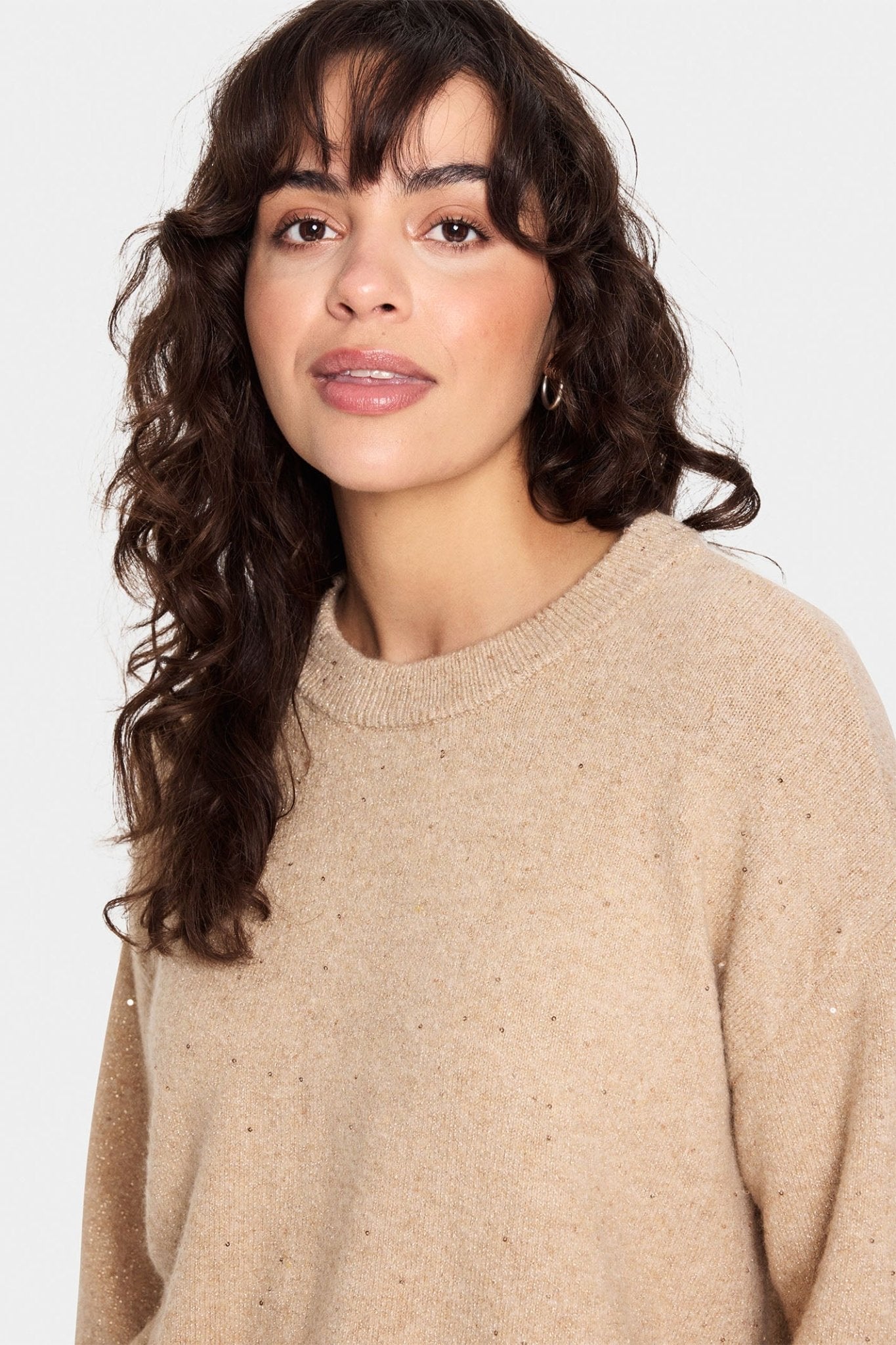 Saint Tropez 30513581 HayaSZ Pullover Macadamia - Dotique