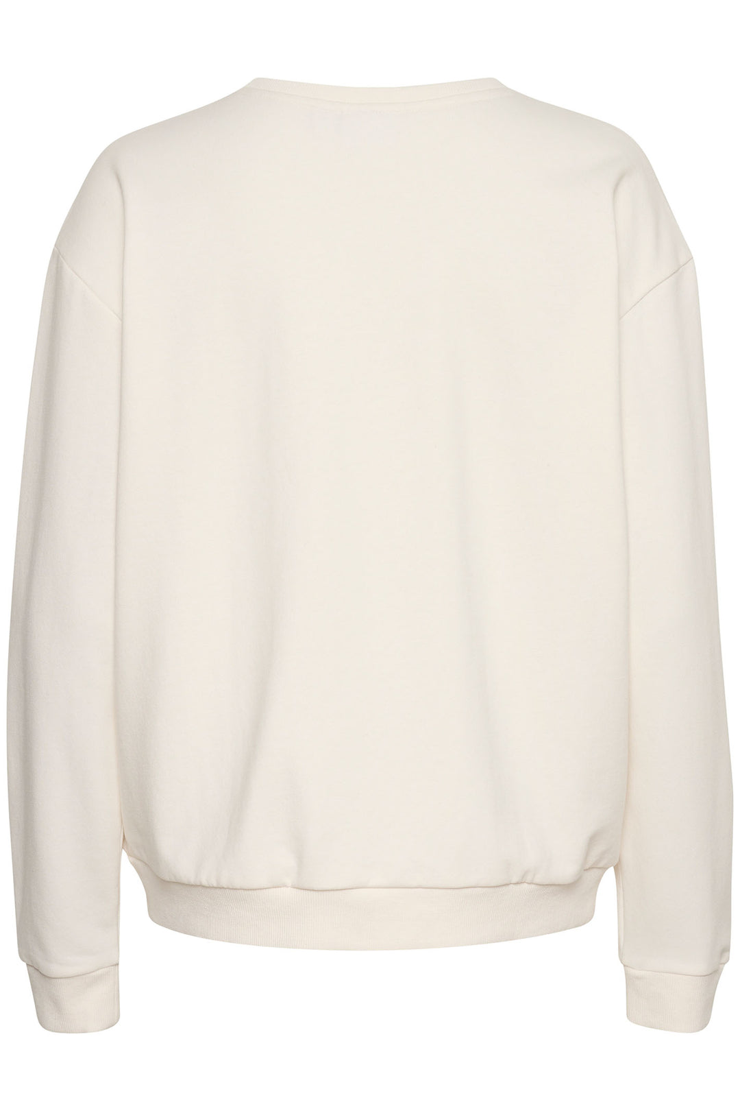 Saint Tropez 30513631 HannikaSZ Sweatshirt Ice White - Dotique