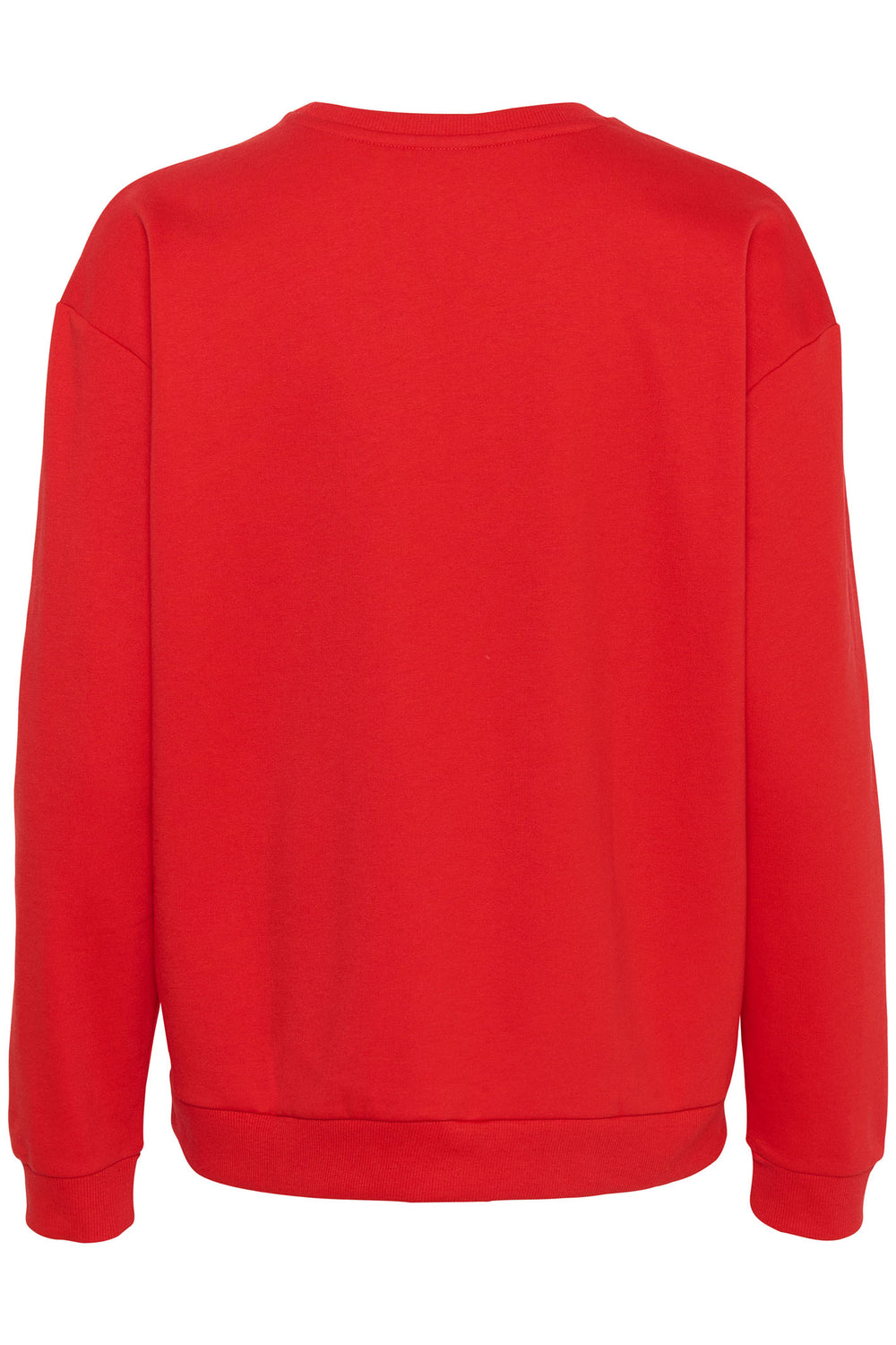 Saint Tropez 30513631 HannikaSZ Sweatshirt Racing Red - Dotique