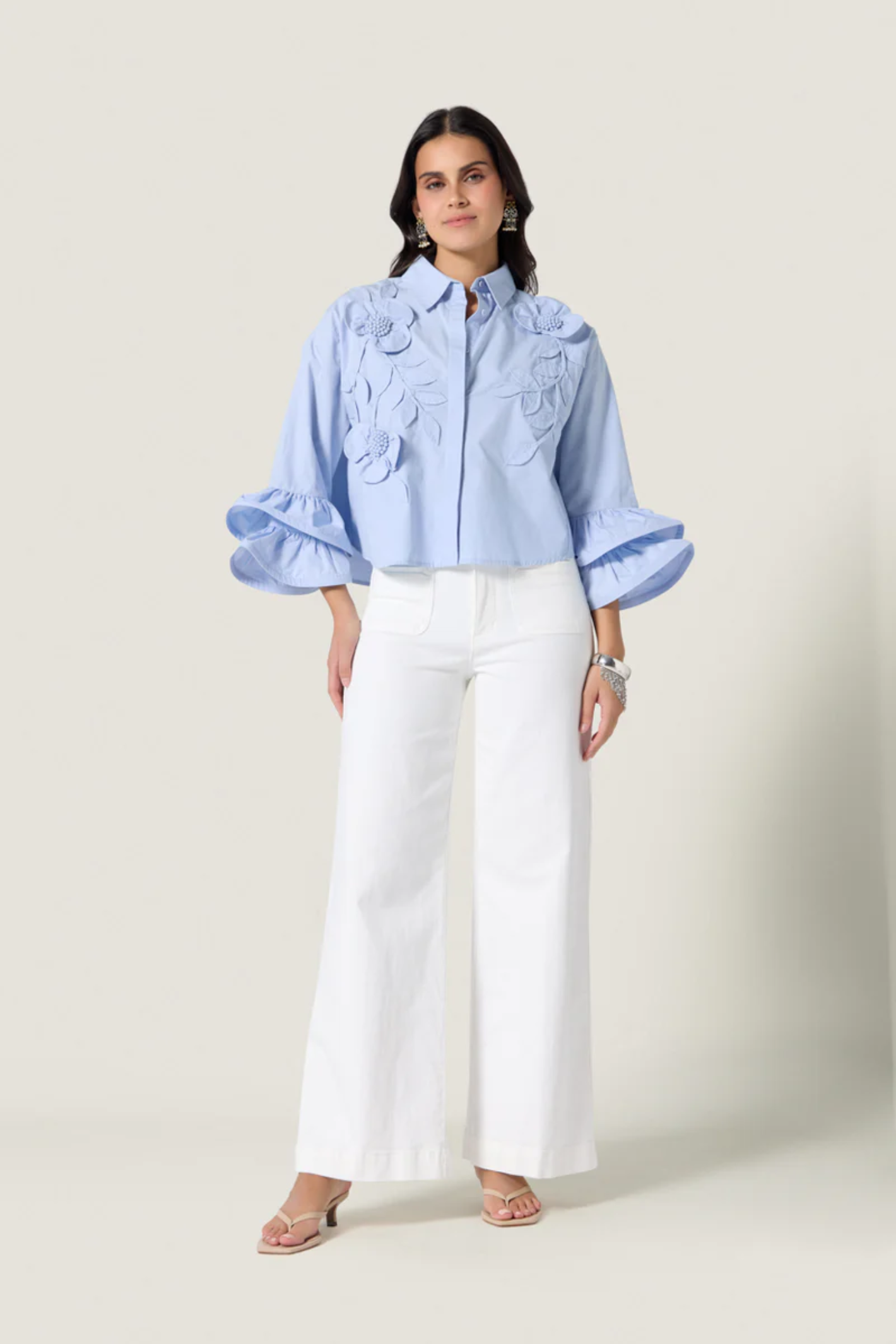 Scarlett Poppies Siena Top Windsurfer Blue