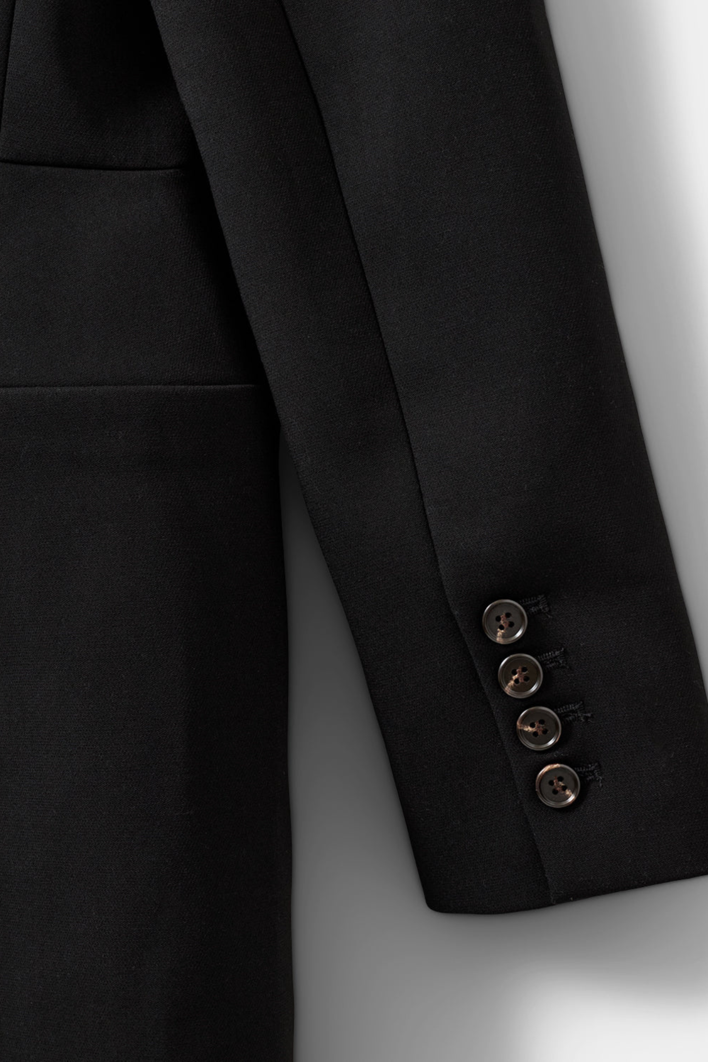 Sofie Schnoor black fitted blazer dress with double-breasted design – Dotique