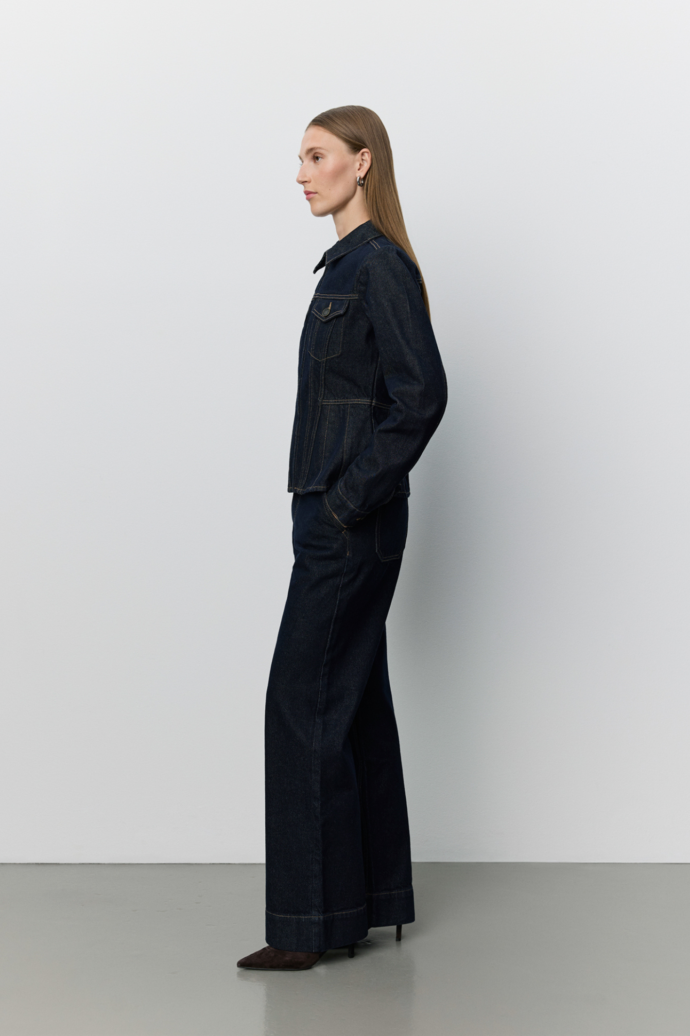 Sofie Schnoor Savakisw Slim Fit Raw Denim Jacket S263270