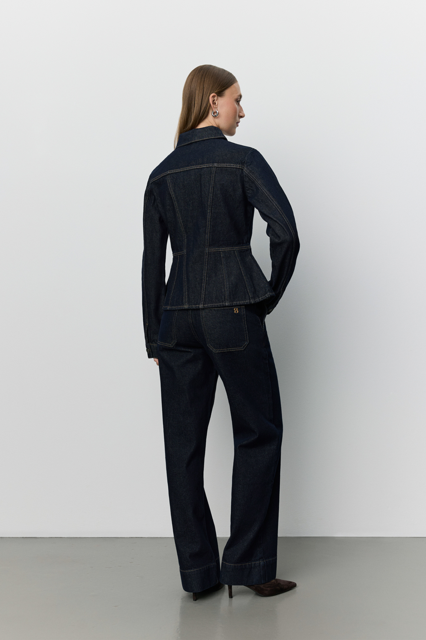Sofie Schnoor Savakisw Slim Fit Raw Denim Jacket S263270