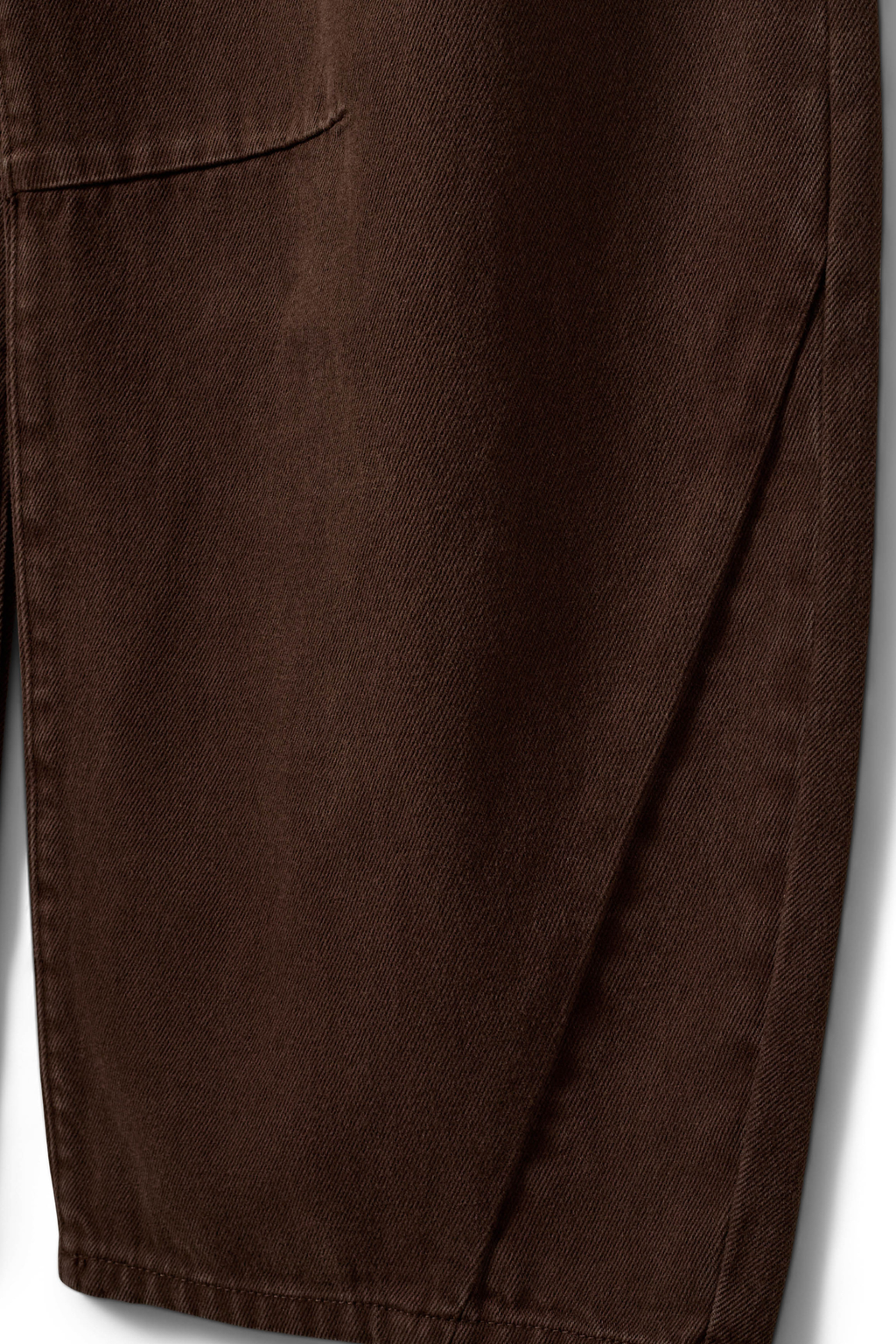 Sofie Schnoor Tomarsw Dark Brown Barrel Jeans Trousers SNOS709