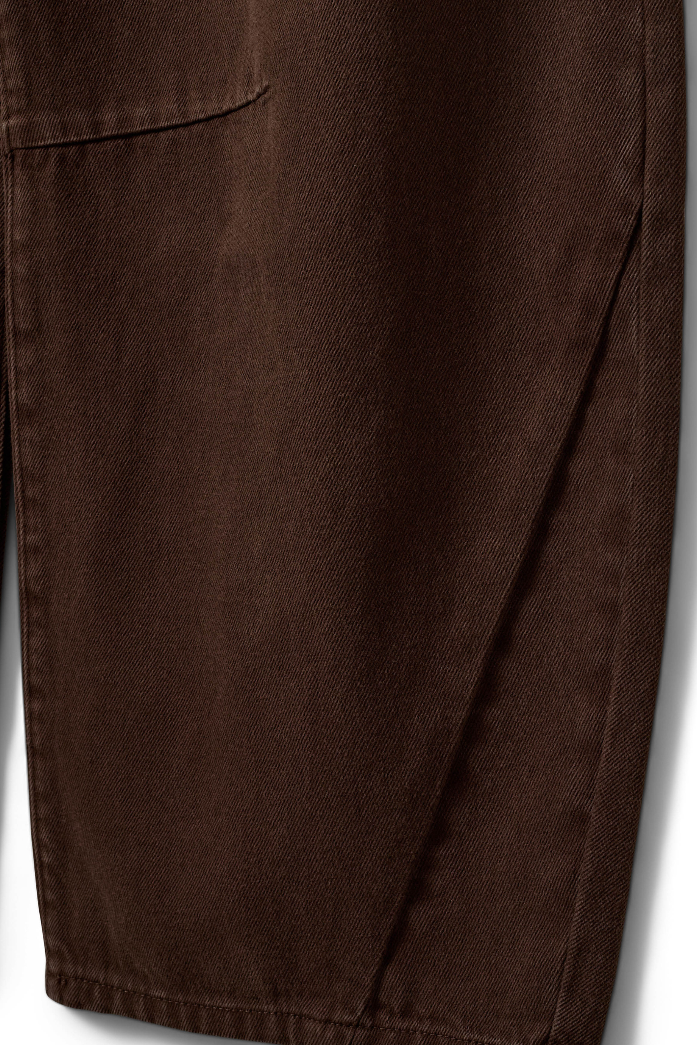Sofie Schnoor Tomarsw Dark Brown Barrel Jeans Trousers SNOS709
