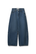 Sofie Schnoor Tomarsw Denim Blue Barrel Jeans Trousers SNOS709