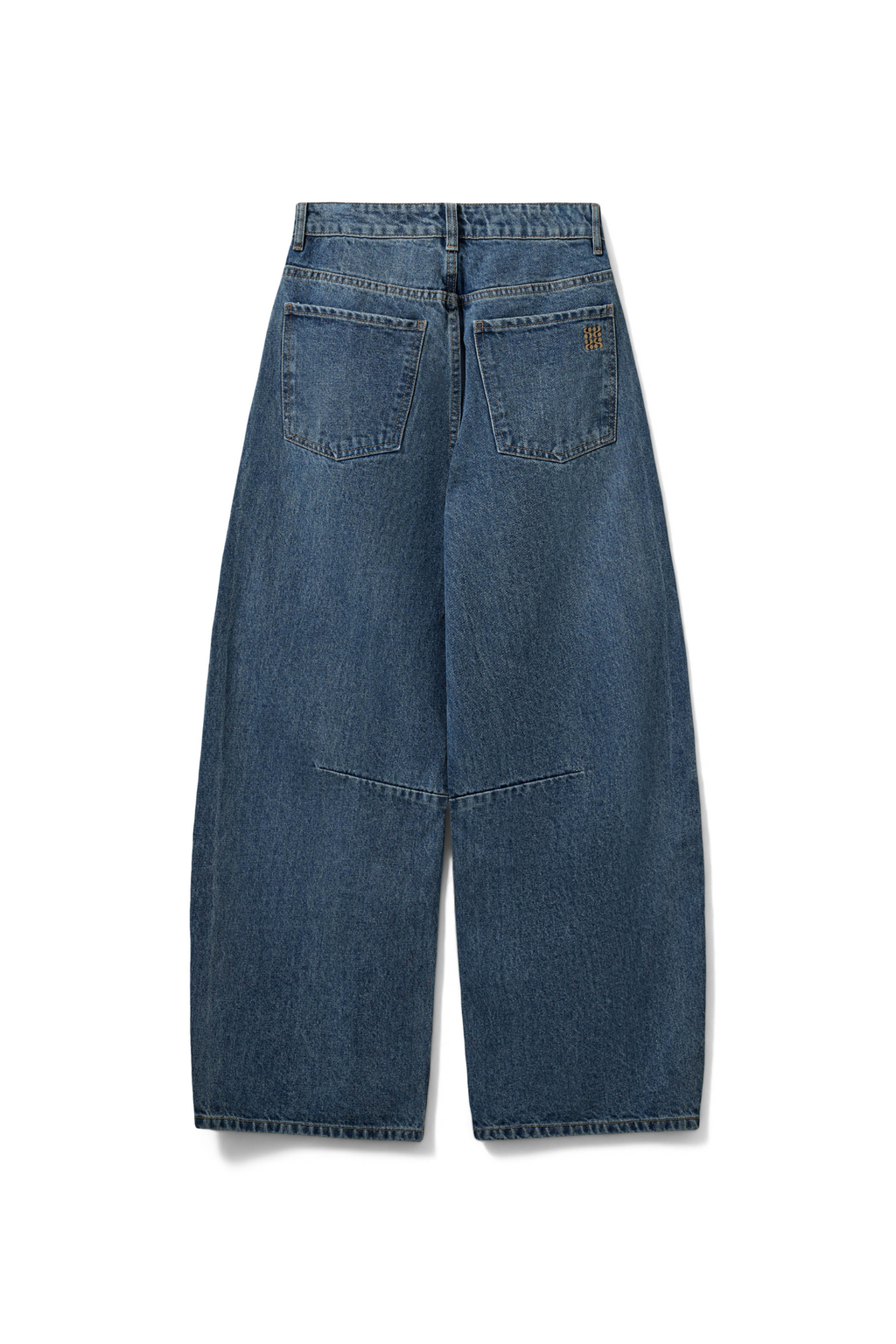 Sofie Schnoor Tomarsw Denim Blue Barrel Jeans Trousers SNOS709