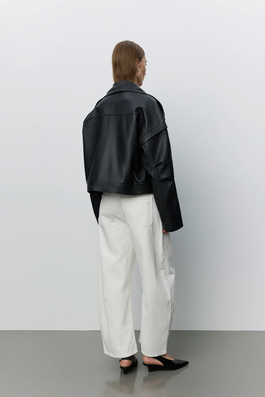 Sofie Schnoor off white barrel fit jeans – Dotique