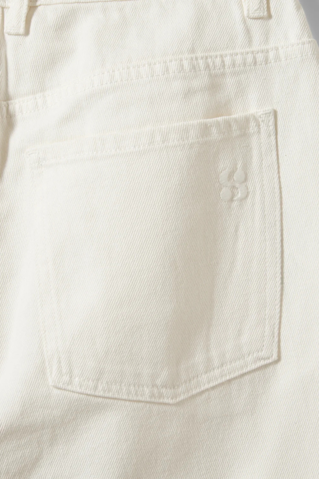 Sofie Schnoor off white barrel fit jeans – Dotique
