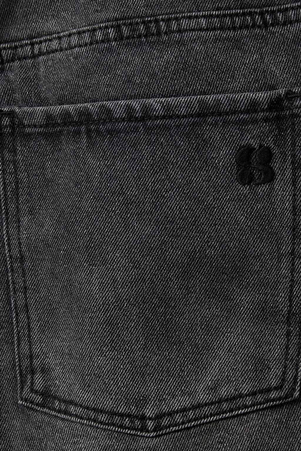Sofie Schnoor Tomarsw Washed Black Barrel Jeans Trousers SNOS709