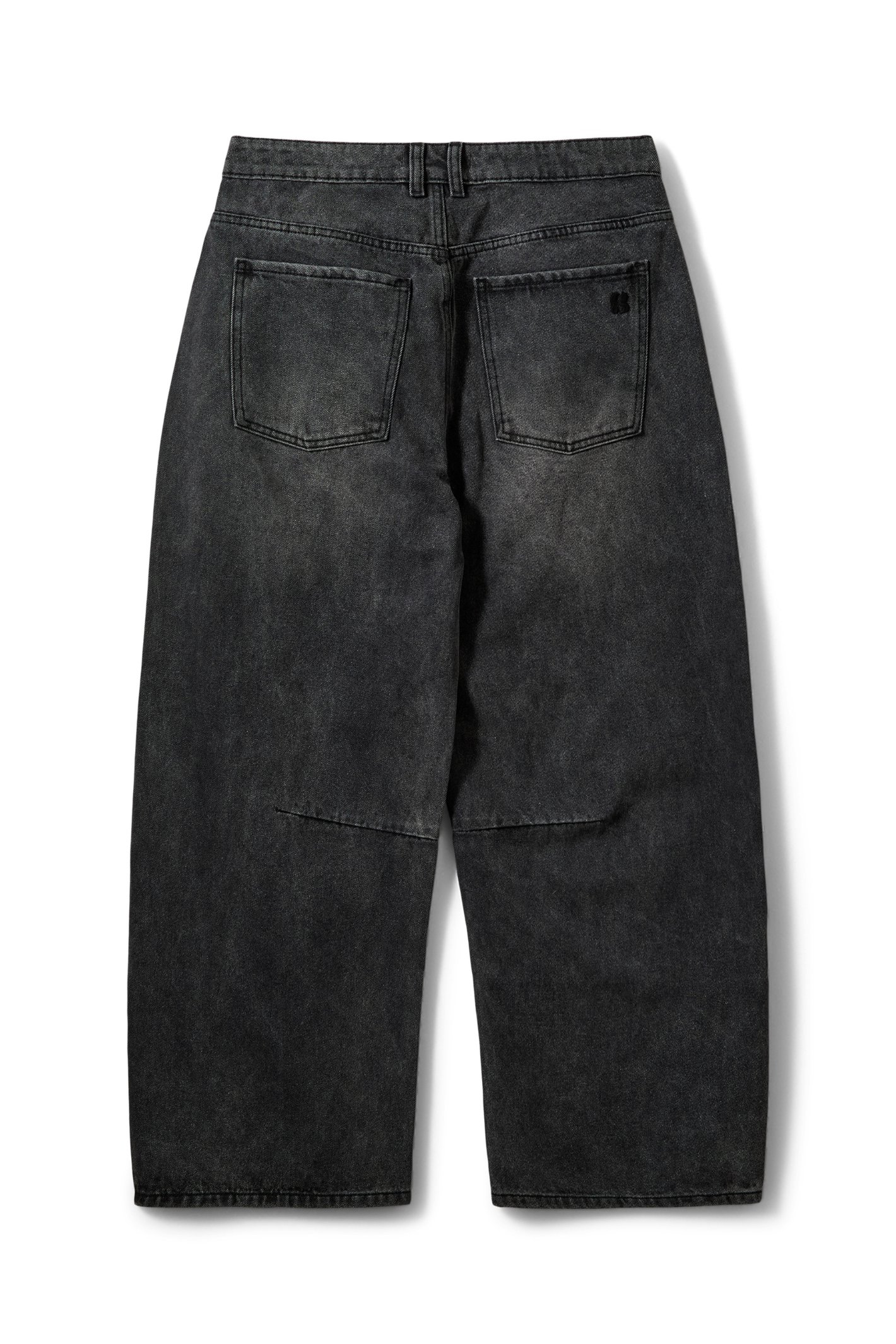 Sofie Schnoor Tomarsw Washed Black Barrel Jeans Trousers SNOS709