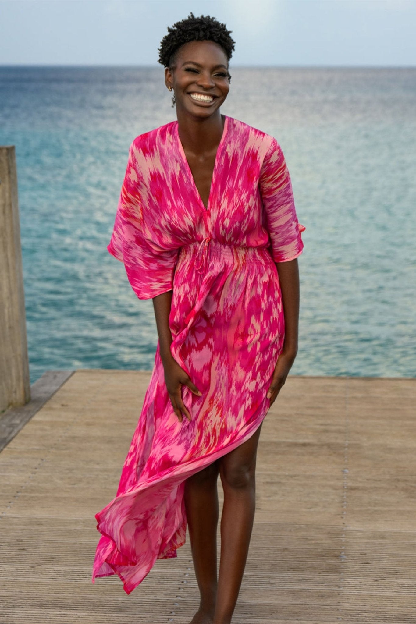alexia maxi dress pink Petal and Pup Women's Alexia Off Shoulder Maxi Dress