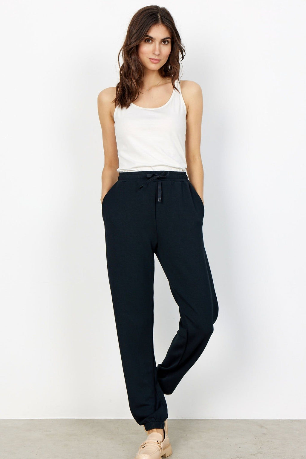 Soya Concept 24743-20 1100-8B SC-Pylle 122 Off White Vest Top - Dotique