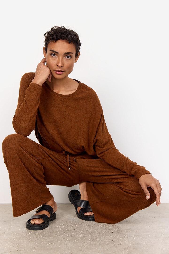 Soya Concept 24788-20 98810-12B Jumper Brown Melange - Dotique