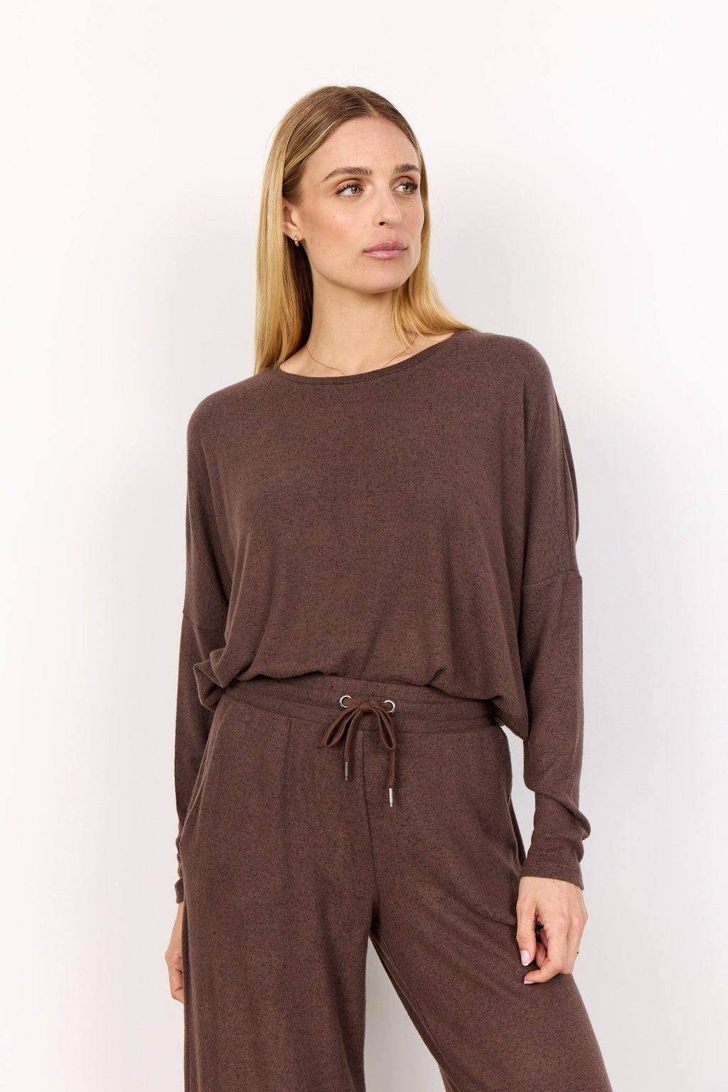 Soya Concept 24788-20 Biara Blouse Hot Fudge Melange at Dotique