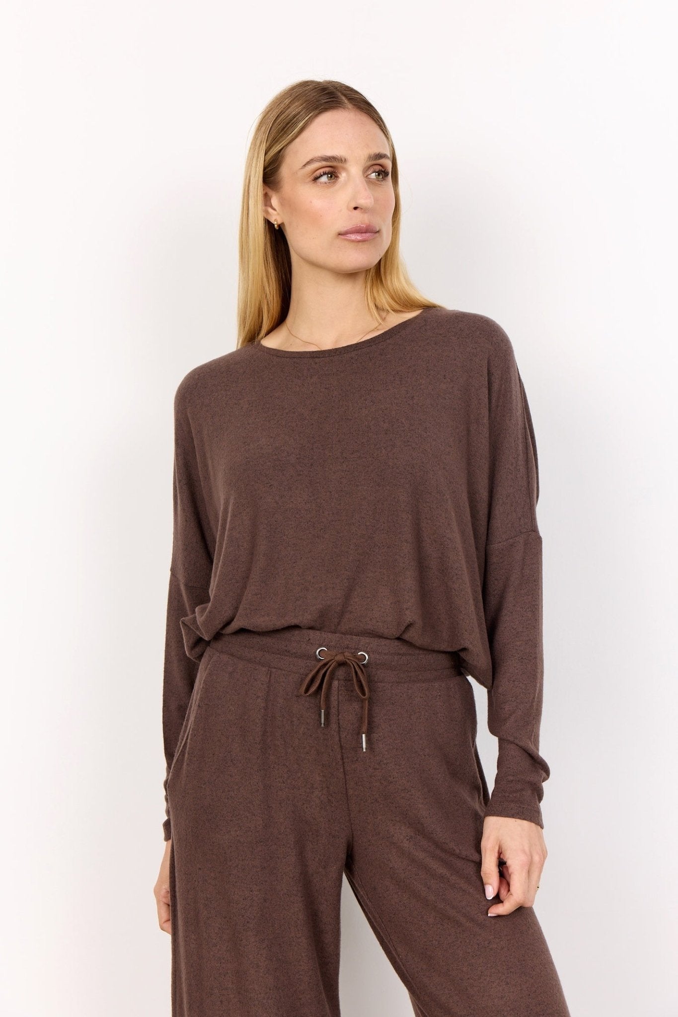 Soya Concept 24788-20 Biara Blouse Hot Fudge Melange at Dotique