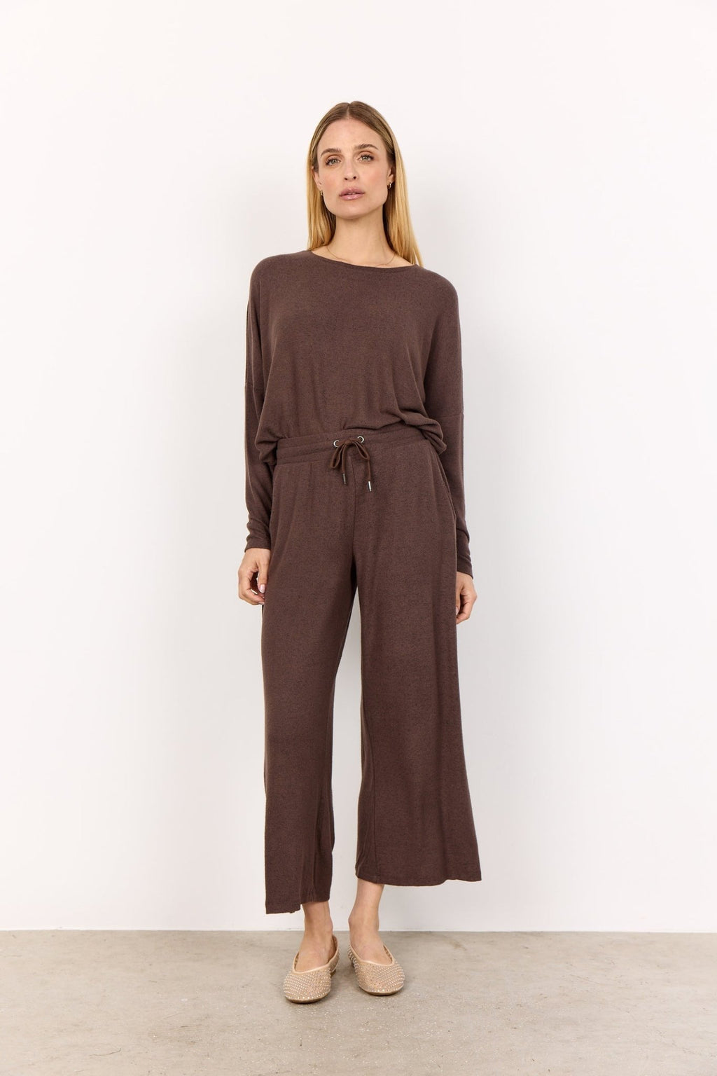 Soya Concept 24788-20 Biara Blouse Hot Fudge Melange at Dotique