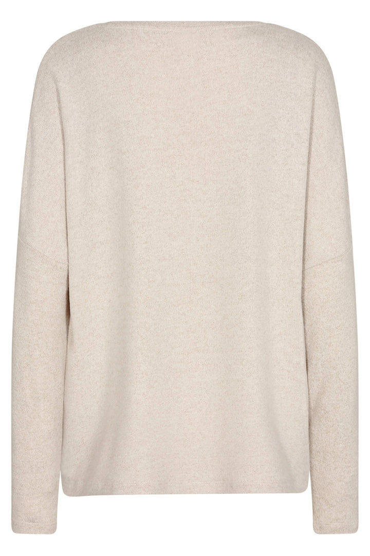 Soyaconcept 24788-20 SC-Biara 1 Cream Melange Top - Dotique