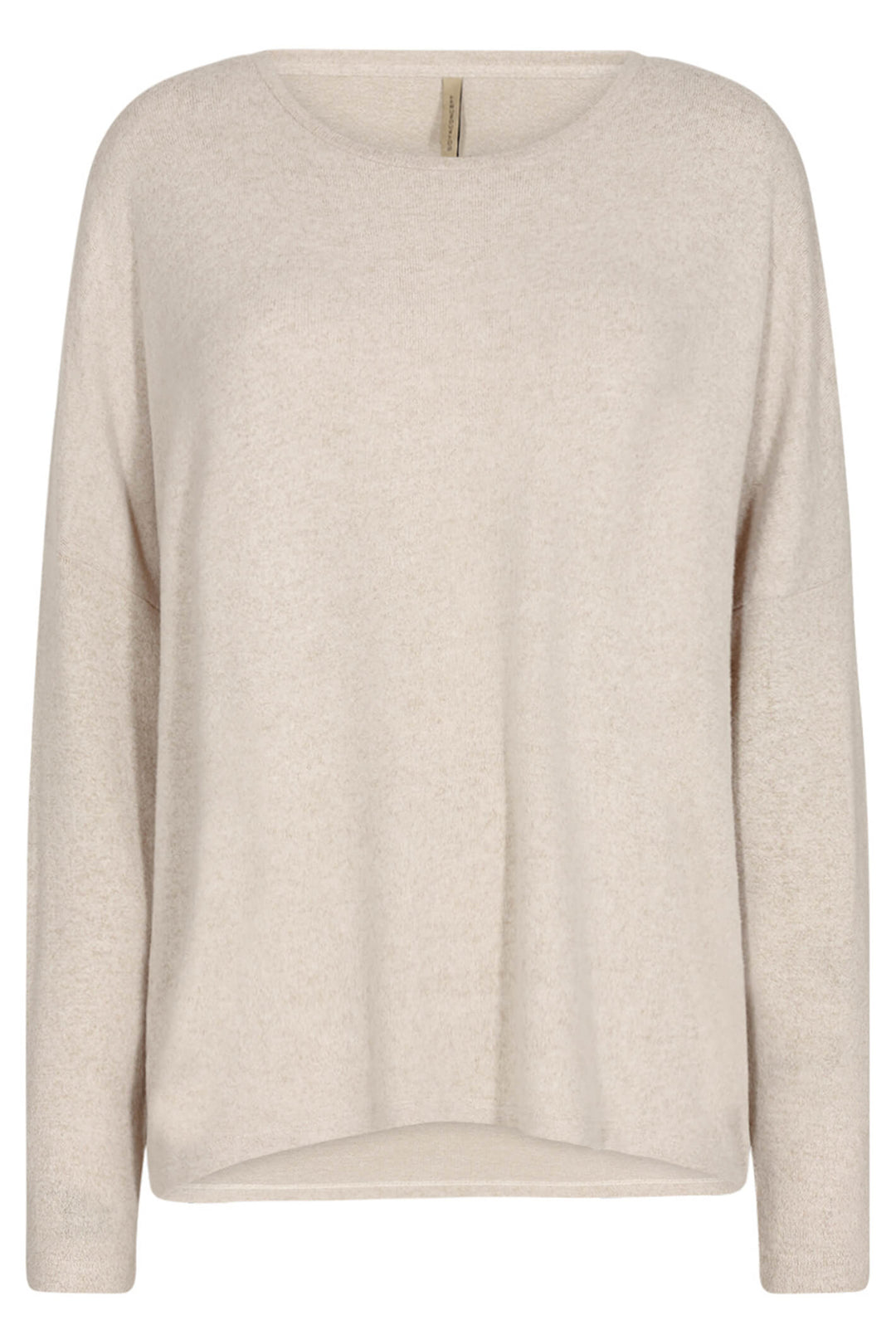 Soyaconcept 24788-20 SC-Biara 1 Cream Melange Top - Dotique