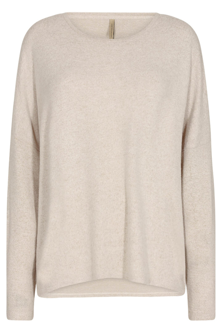 Soyaconcept 24788-20 SC-Biara 1 Cream Melange Top - Dotique