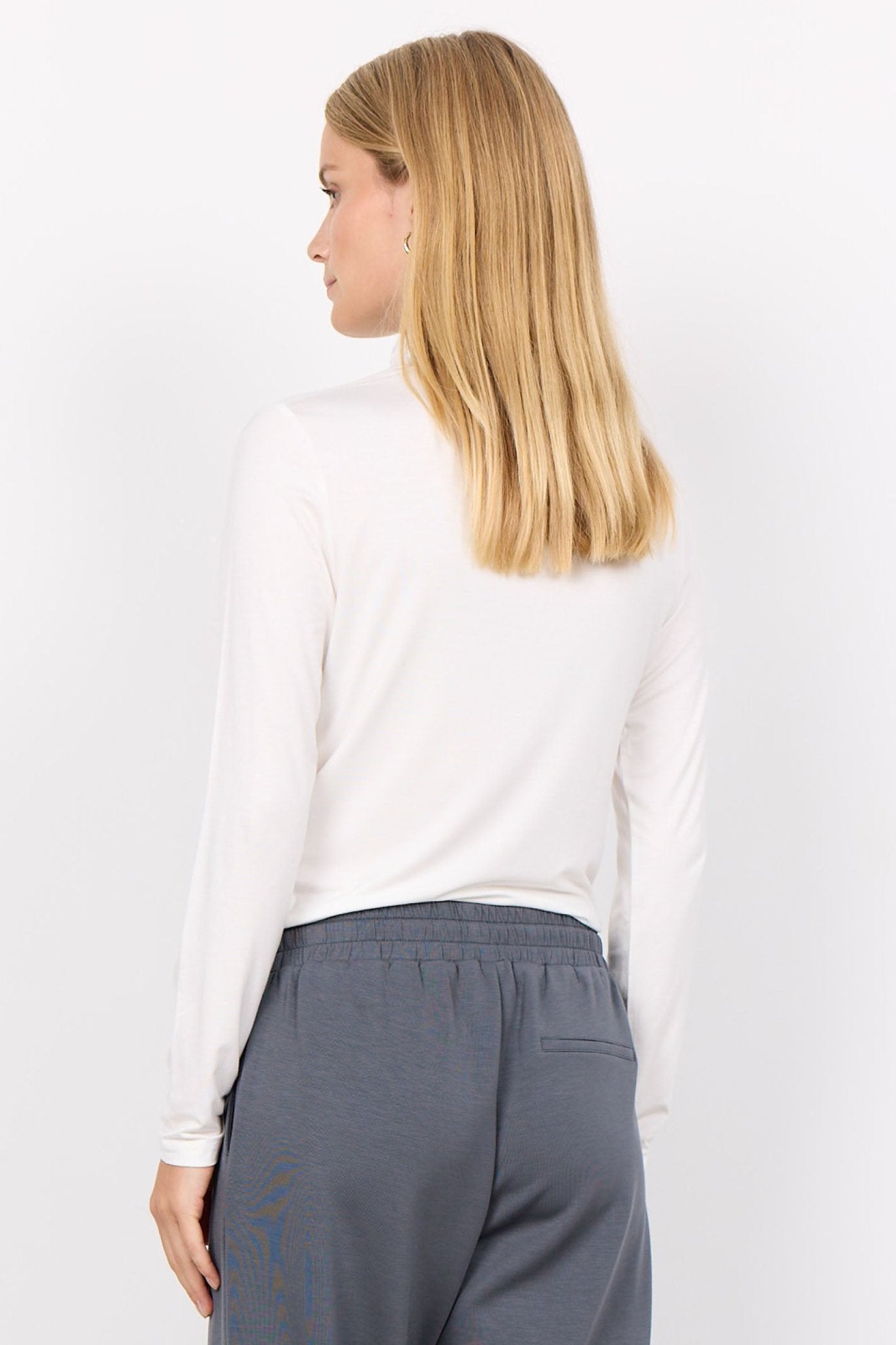 Soya Concept 24864-20 1100-8A SC-Marica 12 T-Shirt Off White - Dotique