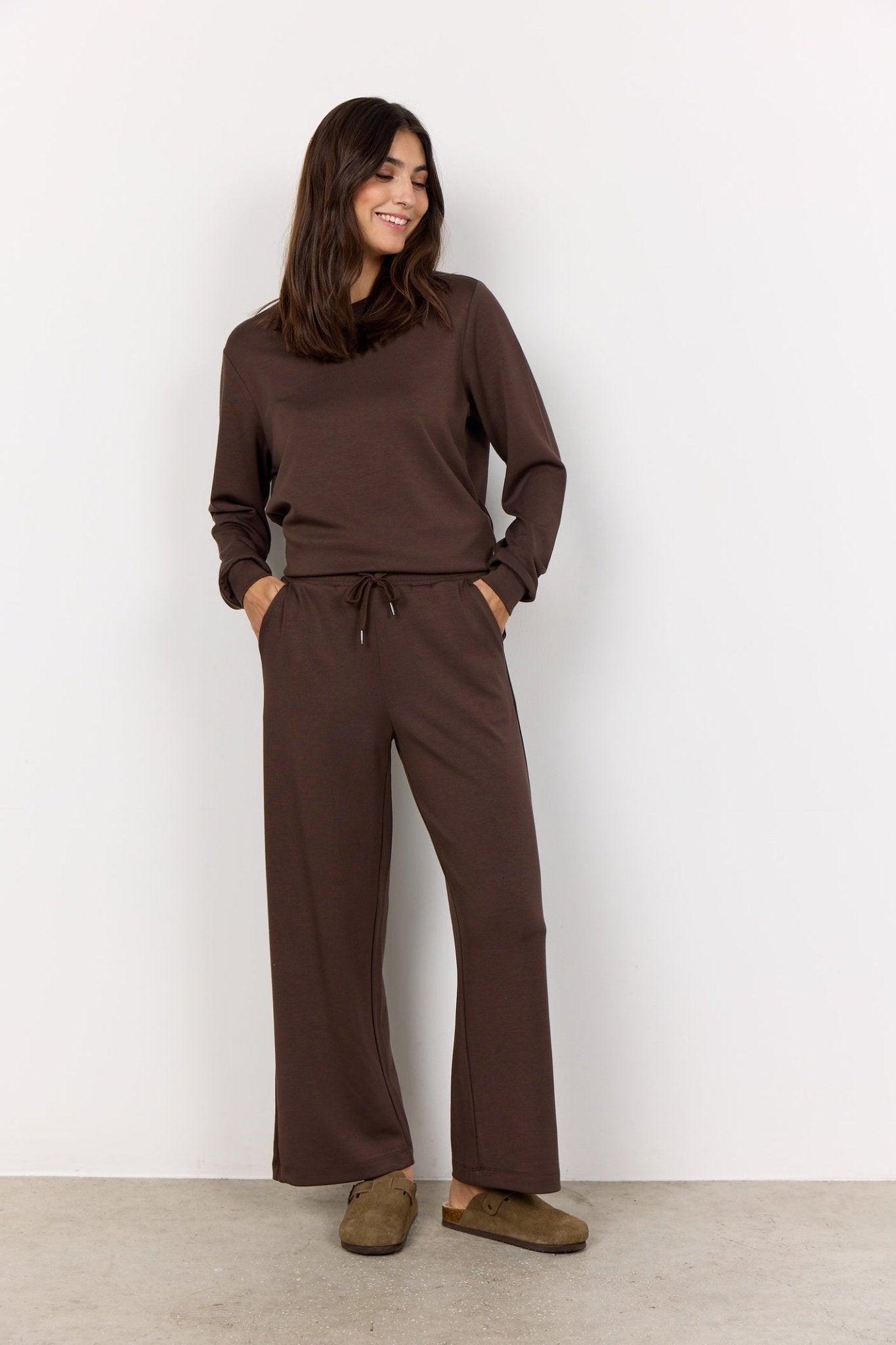 Soya Concept 25328-20 Banu Trousers Hot Fudge at Dotique