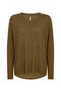 Soya Concept 25893-20 Biara Blouse Dark Olive Melange