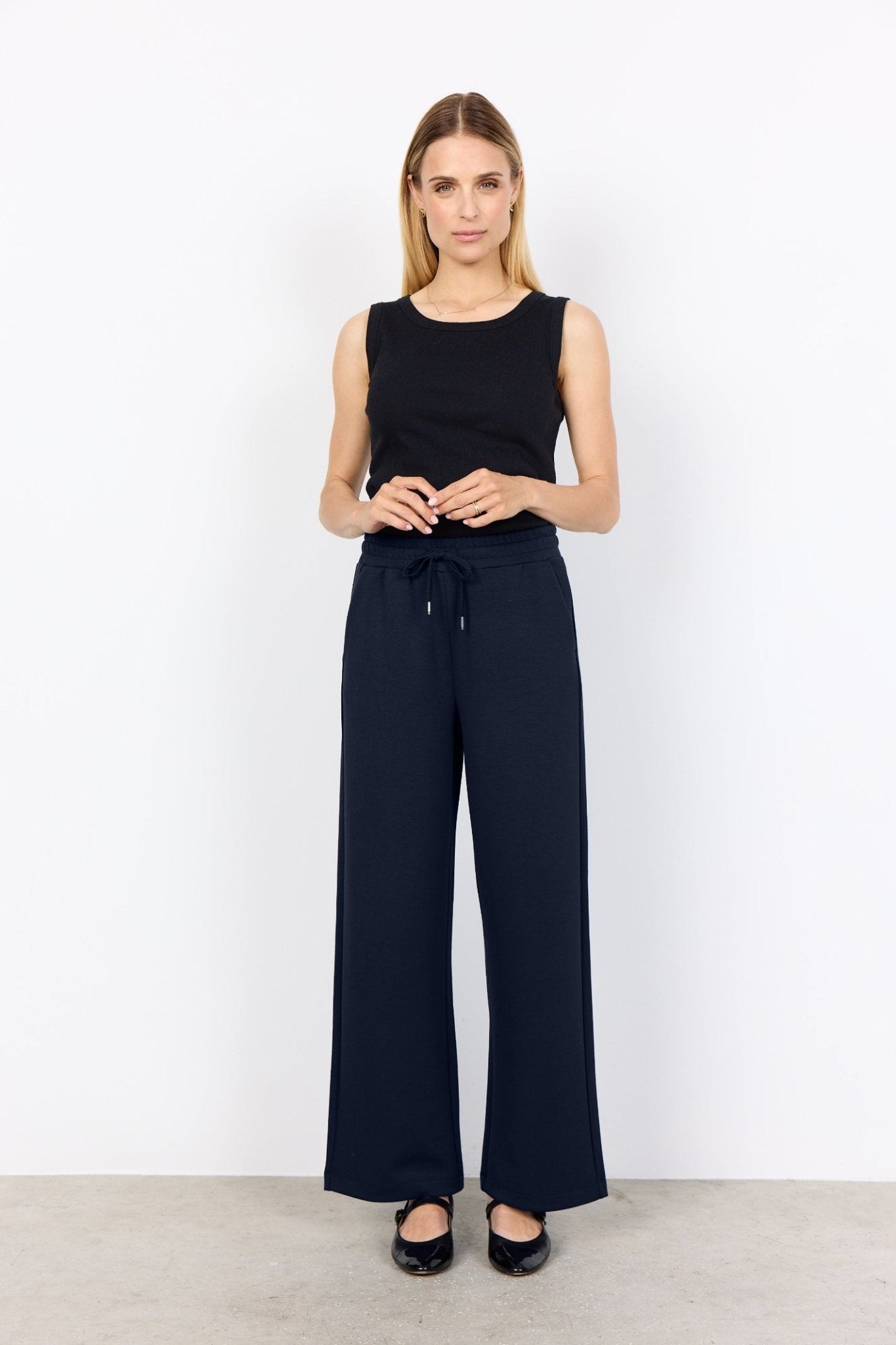 Soya Concept 25924-20 Banu Trousers Navy at Dotique Peak Village
