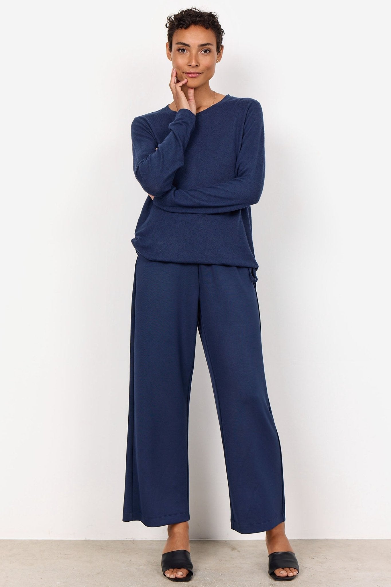Soya Concept 26688-20 96799-12B SC-Biara 119 Top Blue Iris Melange - Dotique