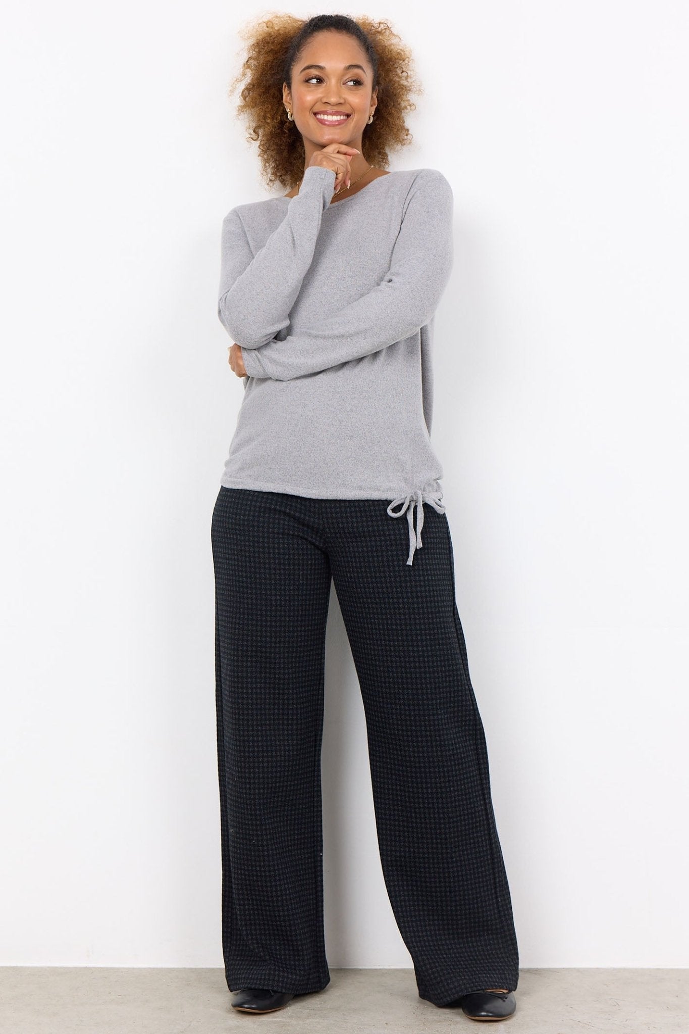 Soya Concept 26688-20 99470-12B SC-Biara 119 Top Medium Grey Melange - Dotique