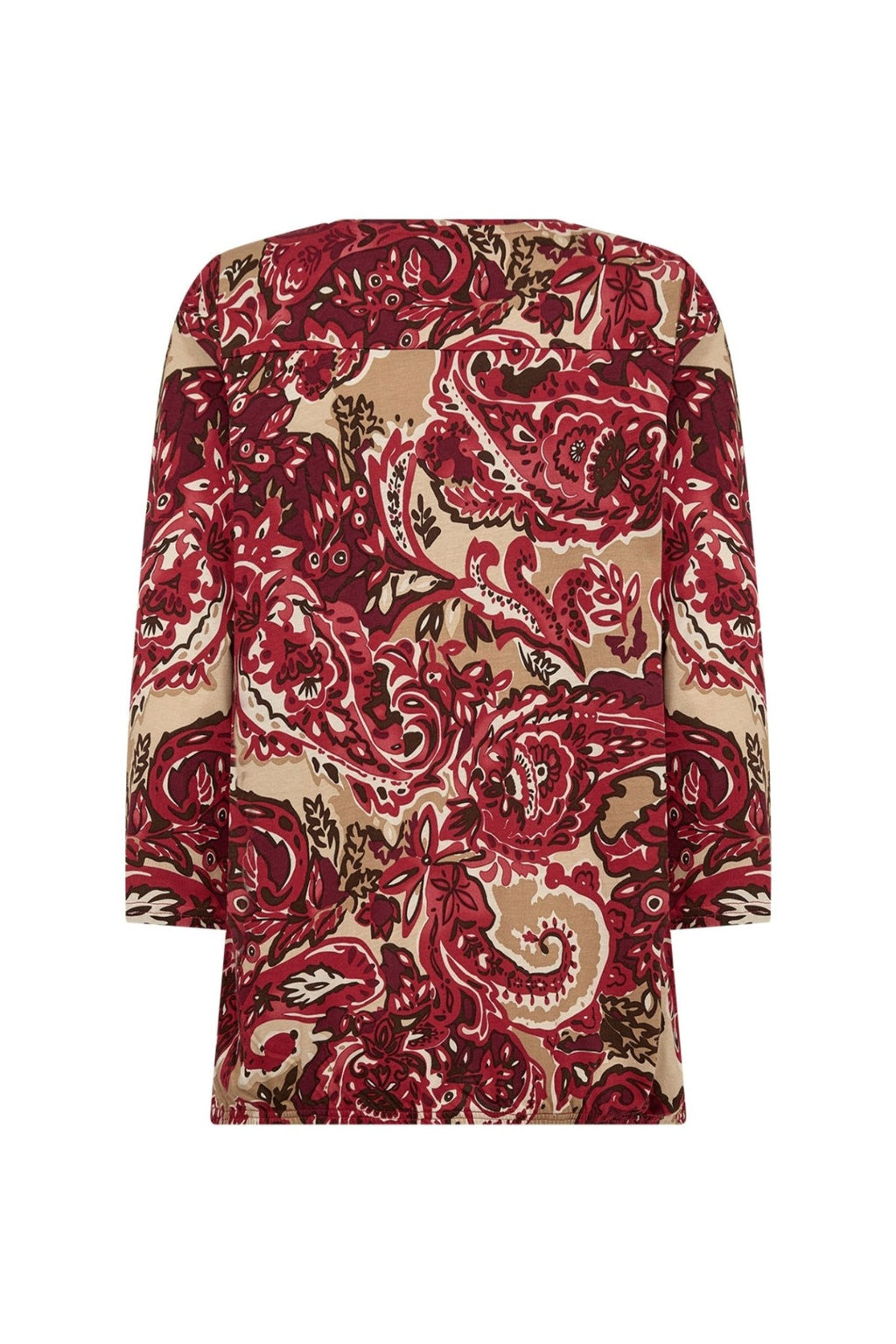 Soya Concept 27197-20 Felicity Blouse Red Combi