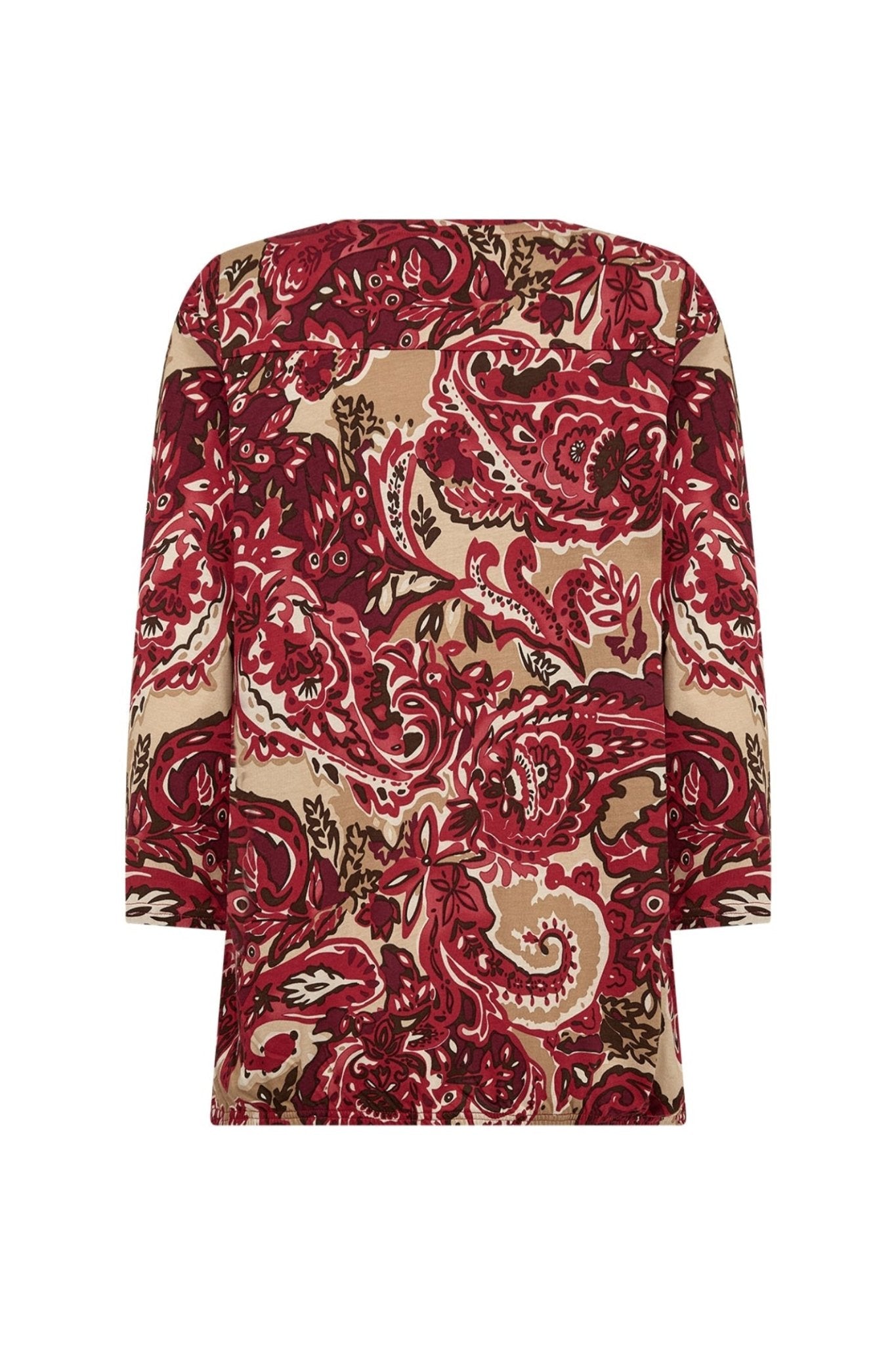 Soya Concept 27197-20 Felicity Blouse Red Combi