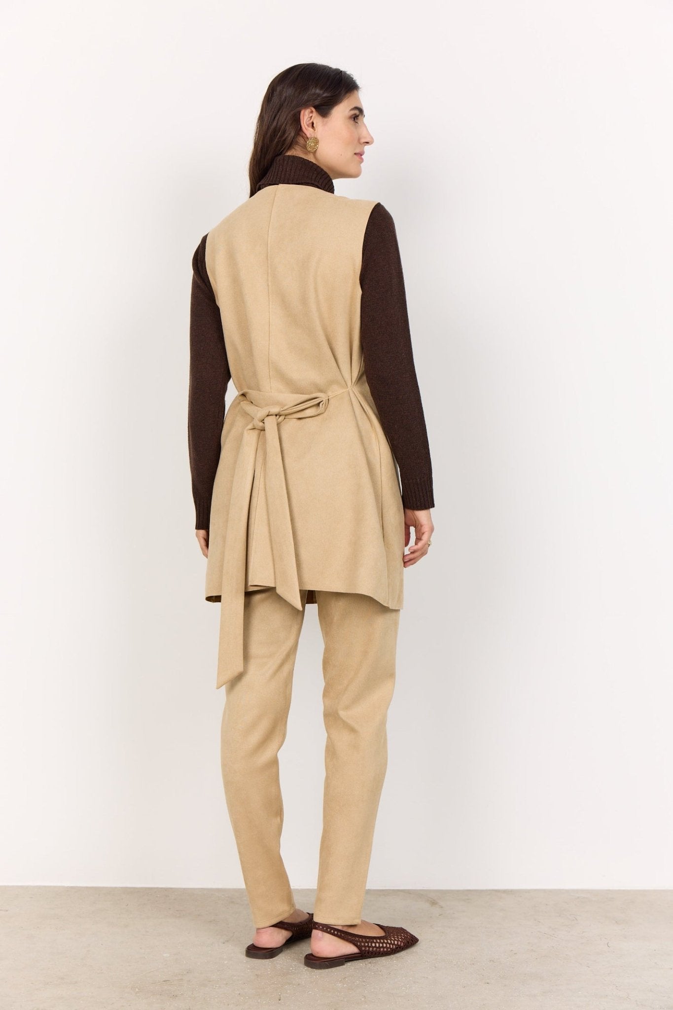 Soya Concept 27263-20 Vikka Waistcoat Sand Dotique 
