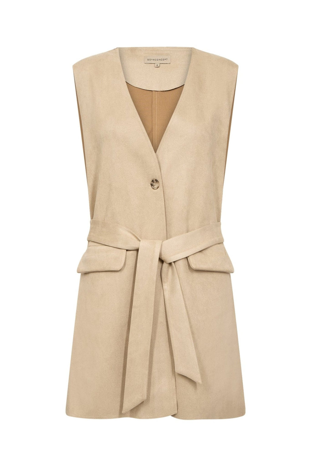 Soya Concept 27263-20 Vikka Waistcoat Sand Dotique 