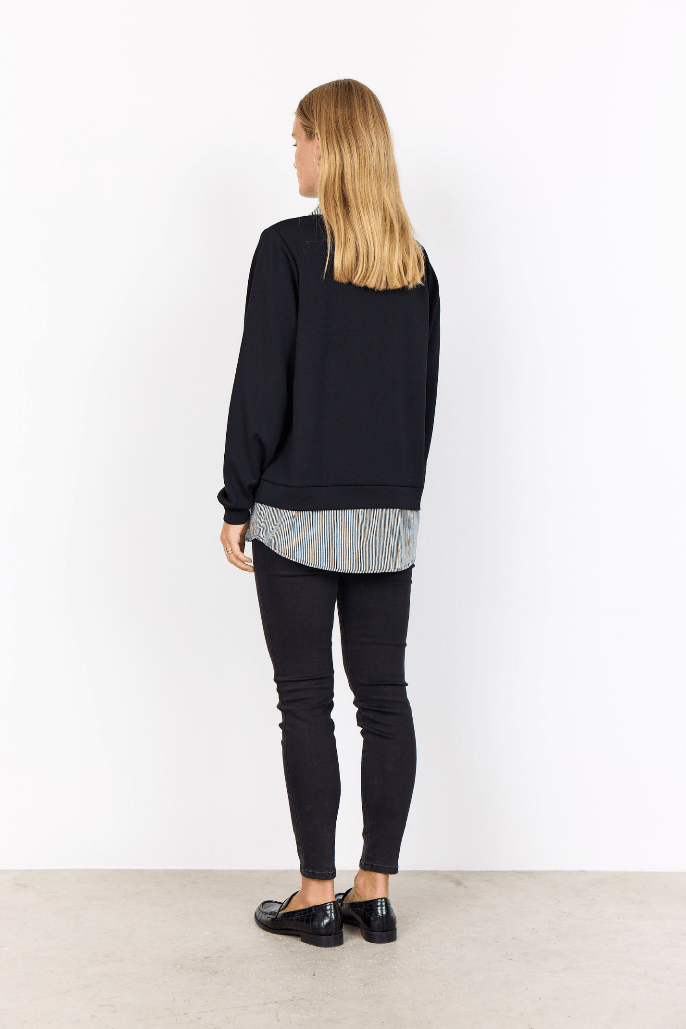 Soya Concept 27274-20 Banu Blouse Black Combi at Dotique