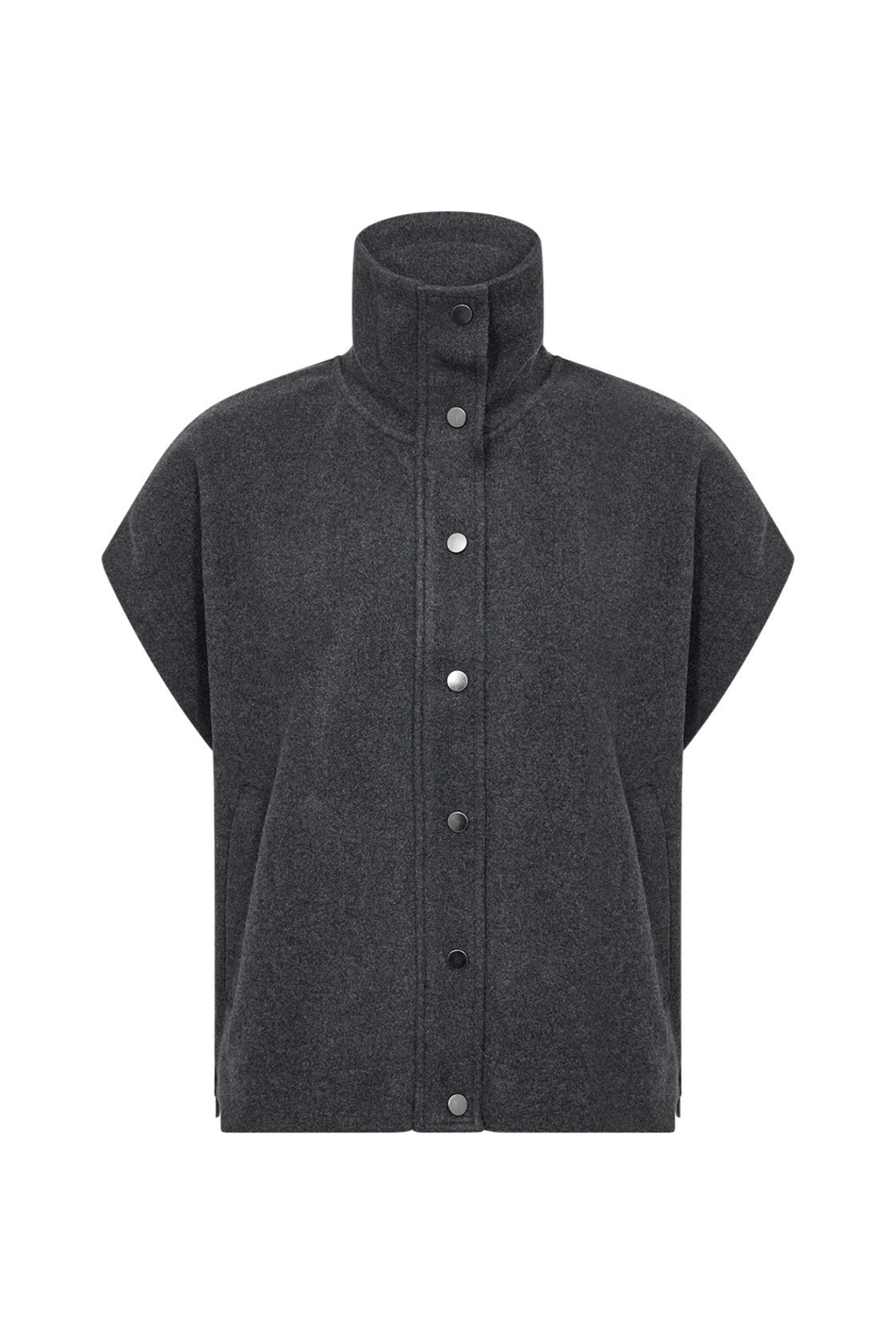 Soya Concept 27279-20 Vagna Waistcoat Dark Earth Melange