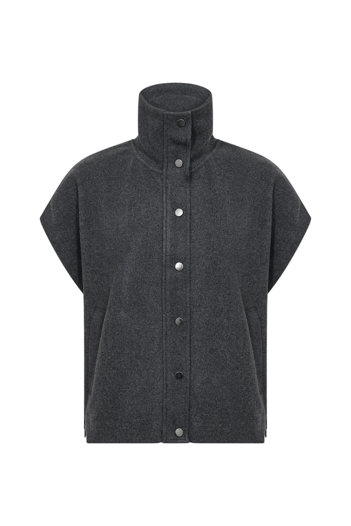 Soya Concept 27279-20 Vagna Waistcoat Dark Earth Melange