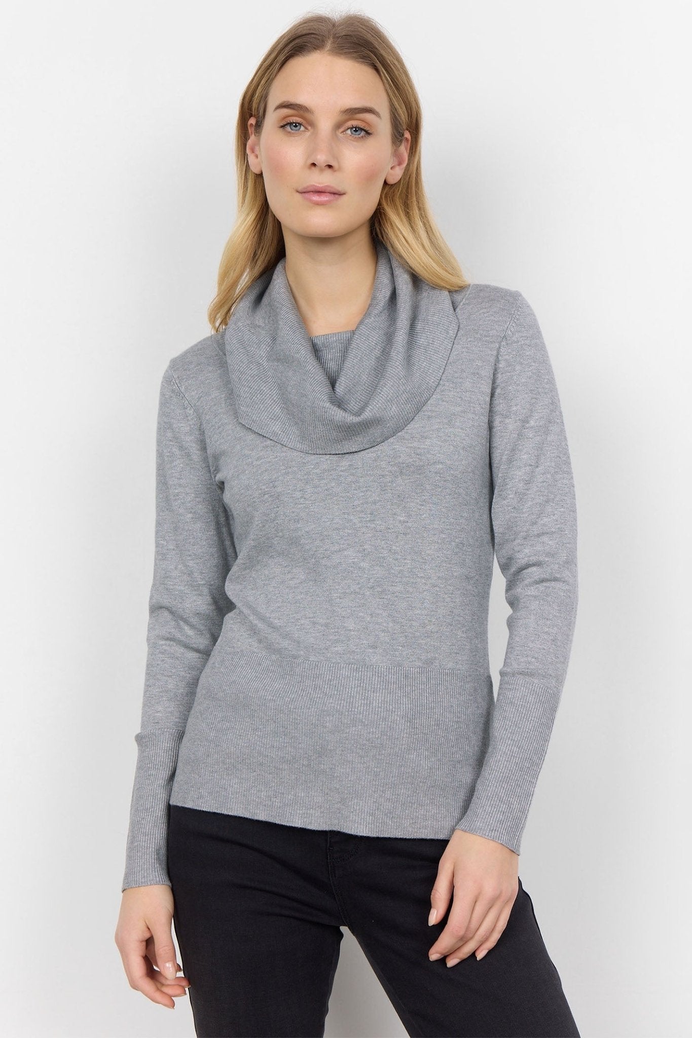 Soya Concept 32994-20 99470-8B SC-Dollie 305 Jumper Grey Melange - Dotique