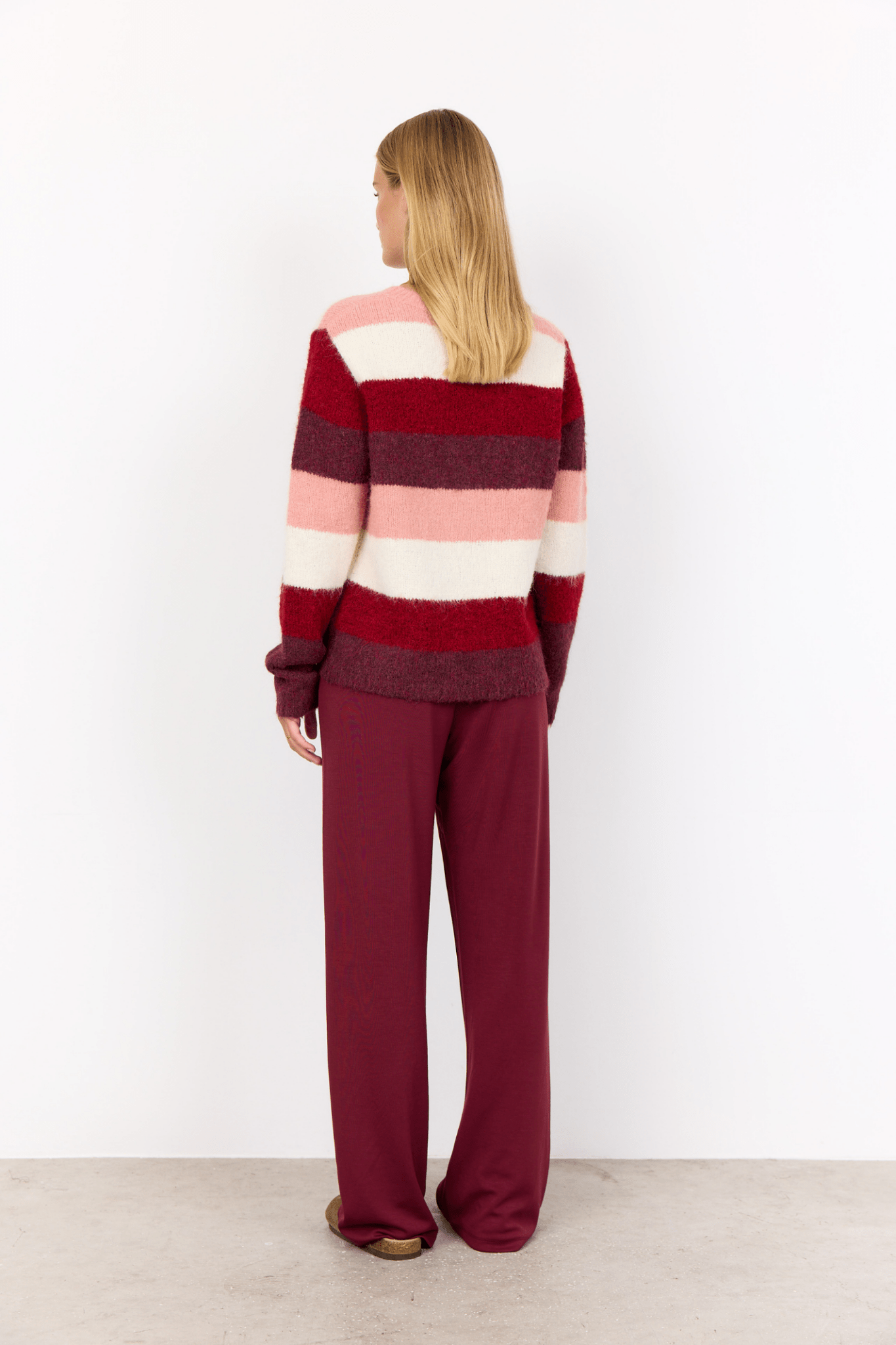Soya Concept 33709-20 Ilene Jumper Dark Red Melange Combi