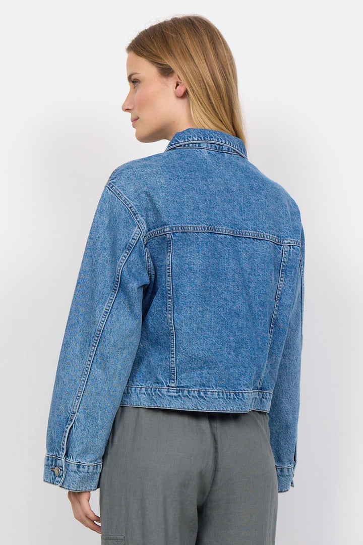 Soya Concept 40577-20 2240-8B SC-Dolores 2 Blue Denim Jacket - Dotique