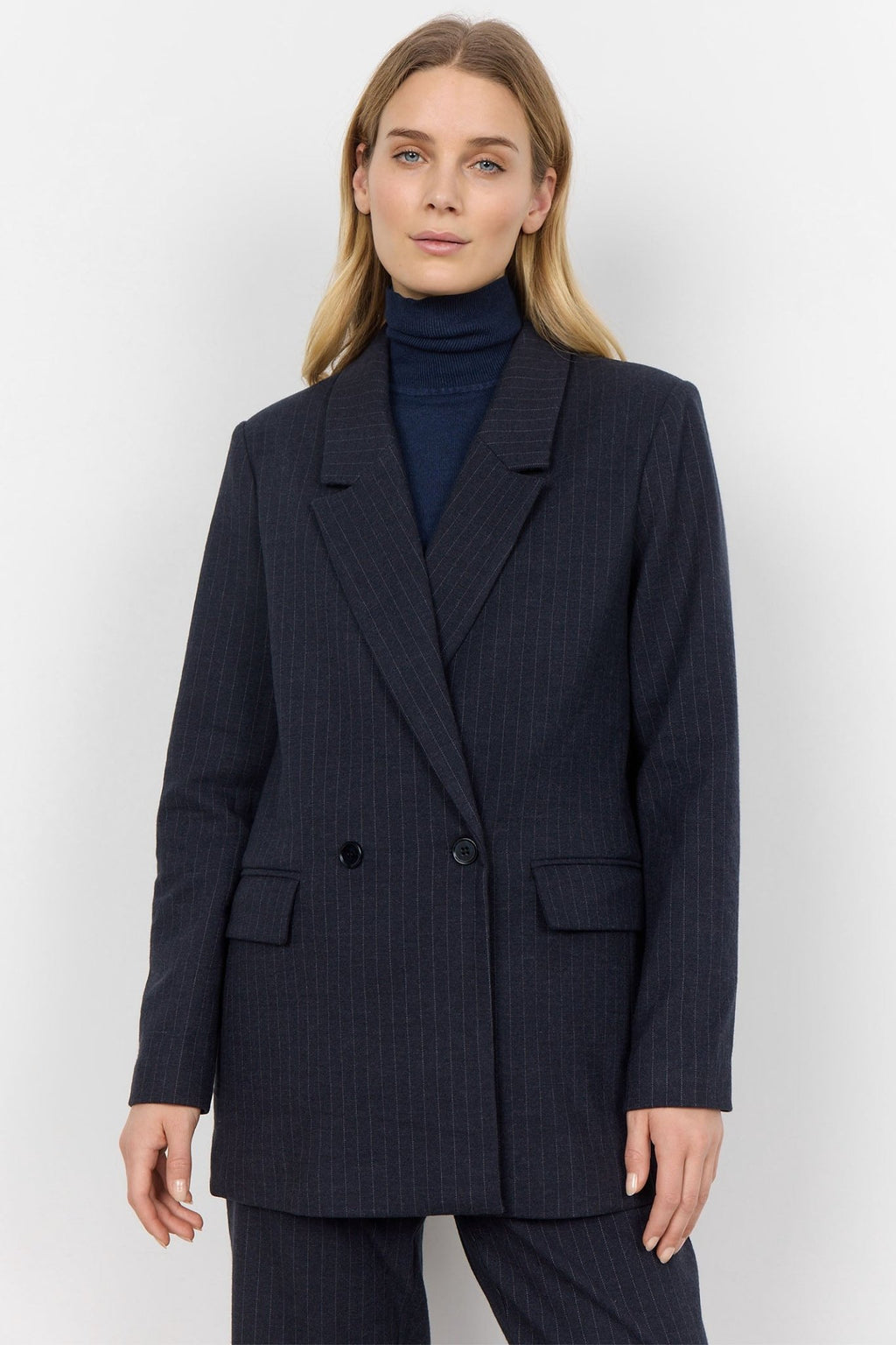 Soya Concept 40871-20 96799-8B SC-Isabelle 2 Blazer Blue Iris Melange - Dotique