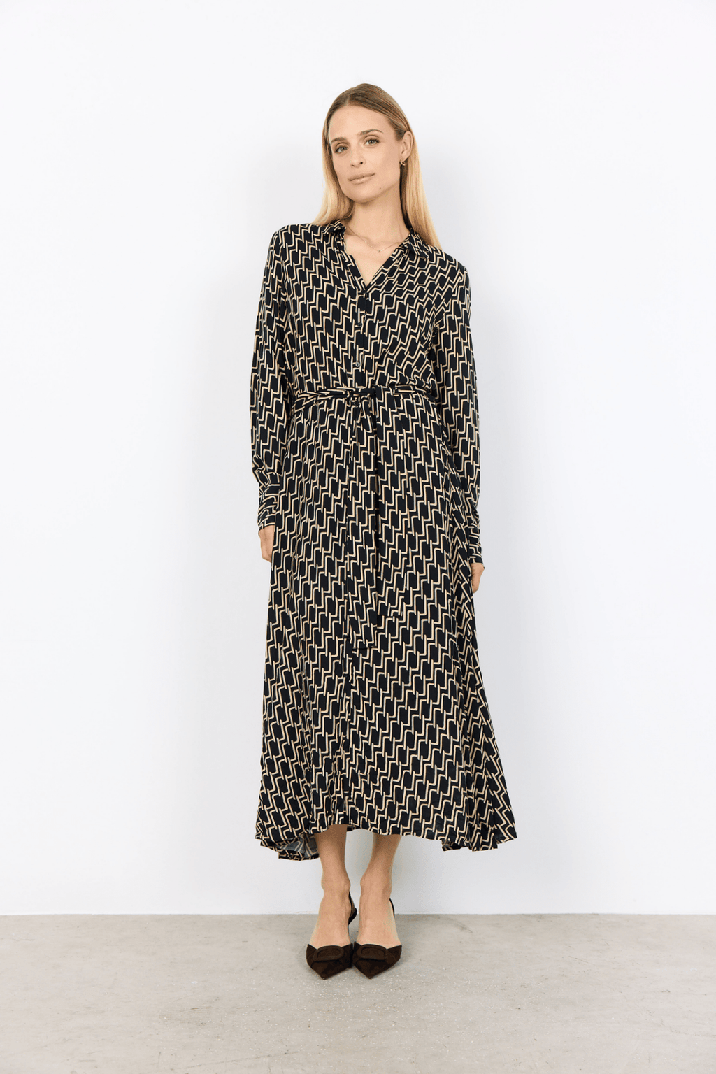 Soya Concept 41374-20 Varla Dress Black Combi