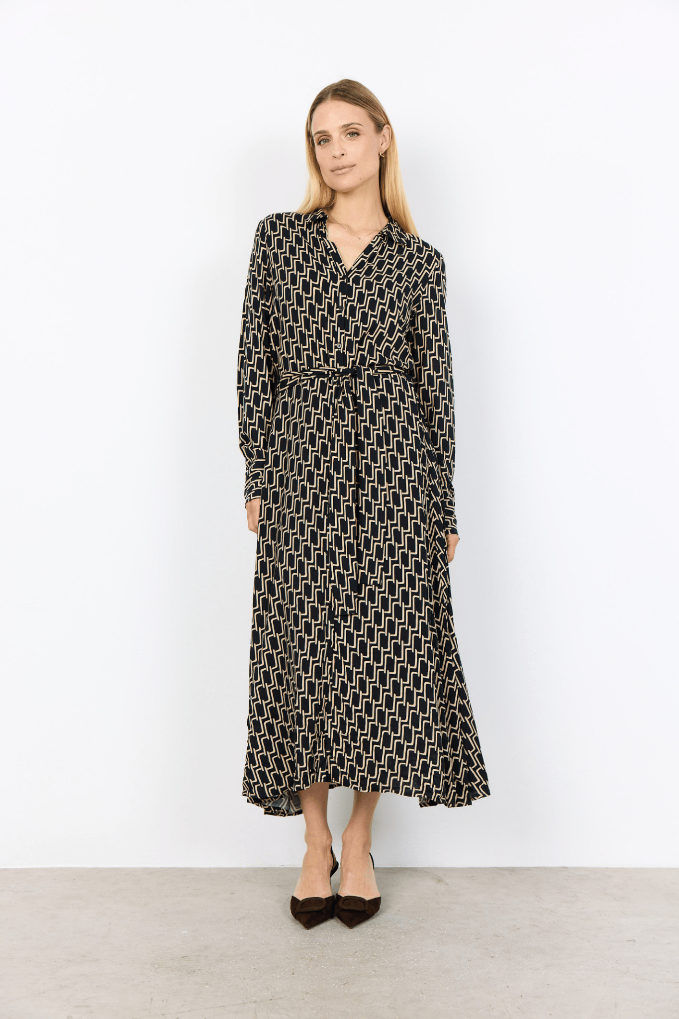 Soya Concept 41374-20 Varla Dress Black Combi