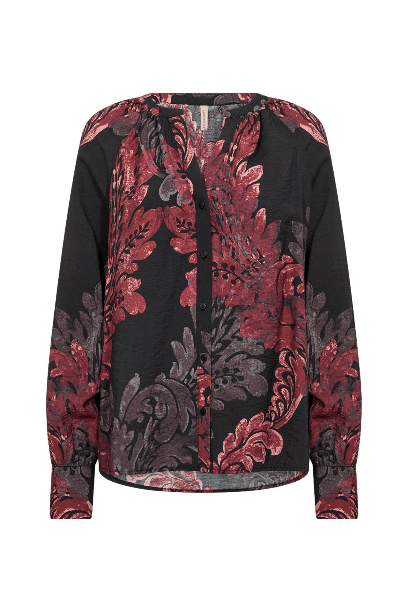Soya Concept 41394-20 Vaike Shirt Red Combi at Dotique