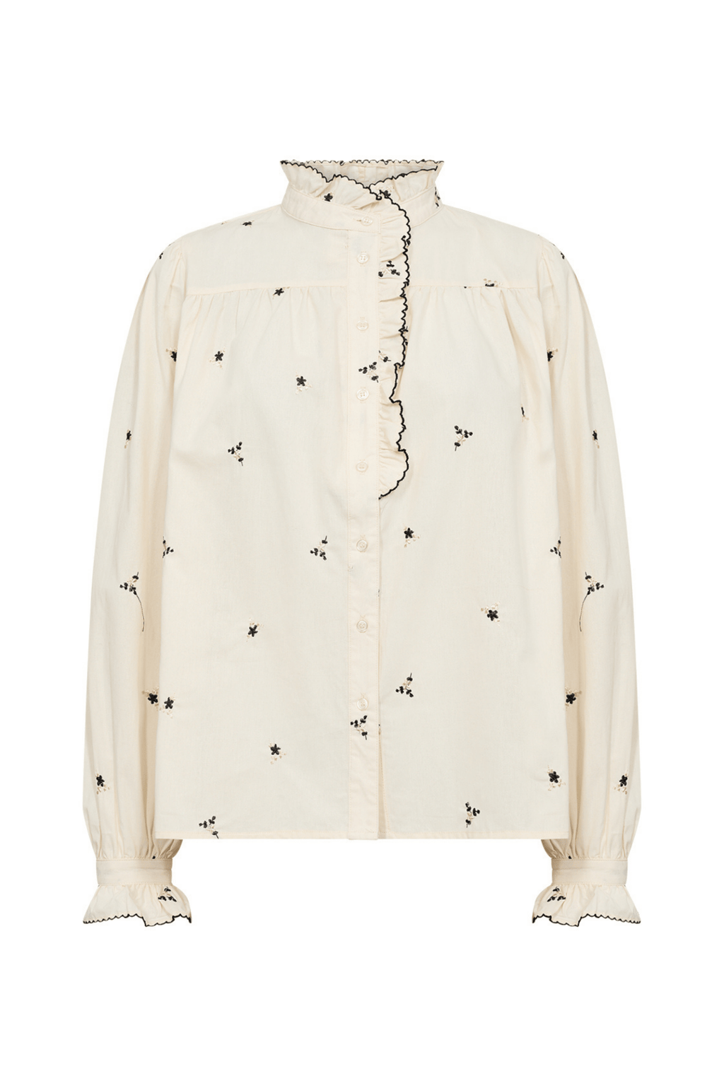 Soya Concept 41415-20 Viben Shirt Cream Combi at Dotique