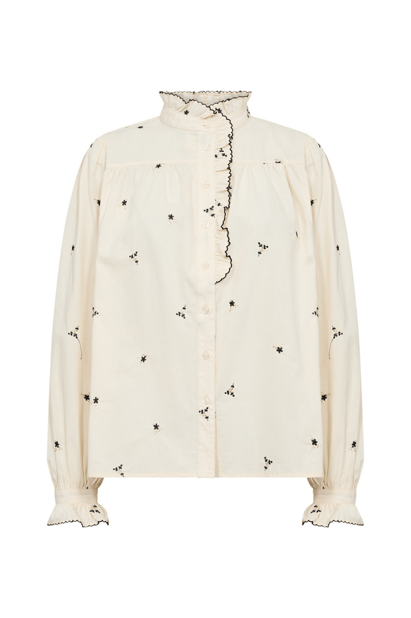 Soya Concept 41415-20 Viben Shirt Cream Combi at Dotique