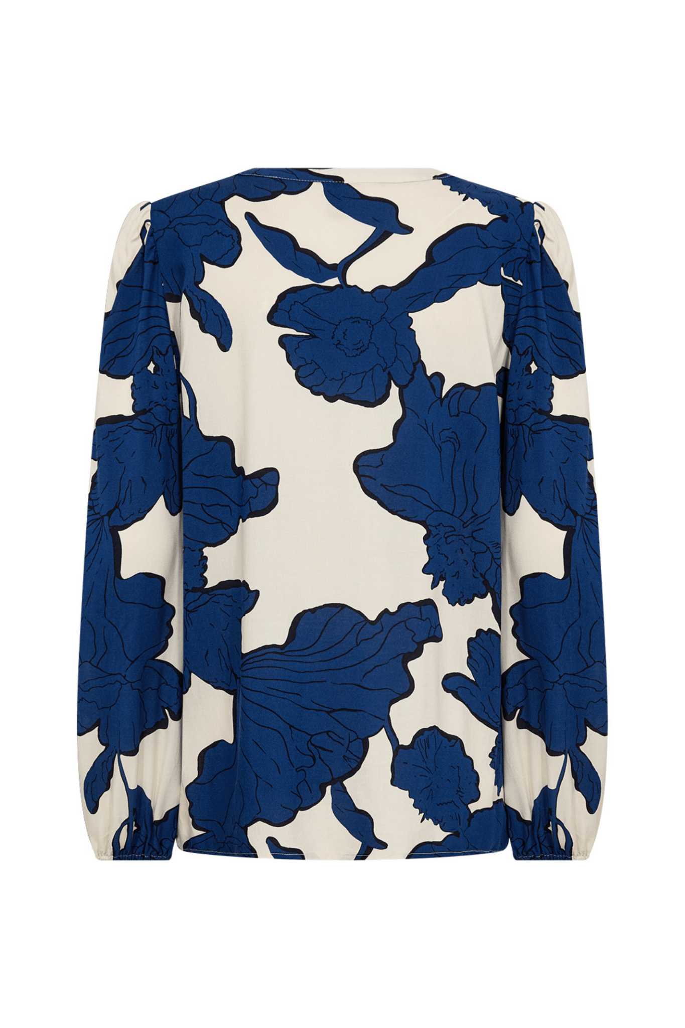 Soya Concept 41417-20 Vigdis Shirt Estate Blue Combi at Dotique