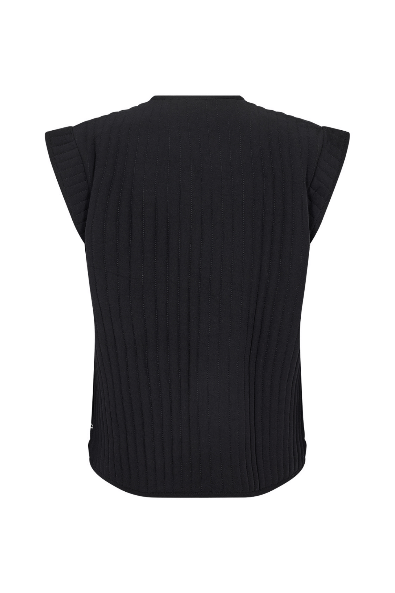 Soya Concept 41423-20 Verna Waistcoat Black Combi at Dotique
