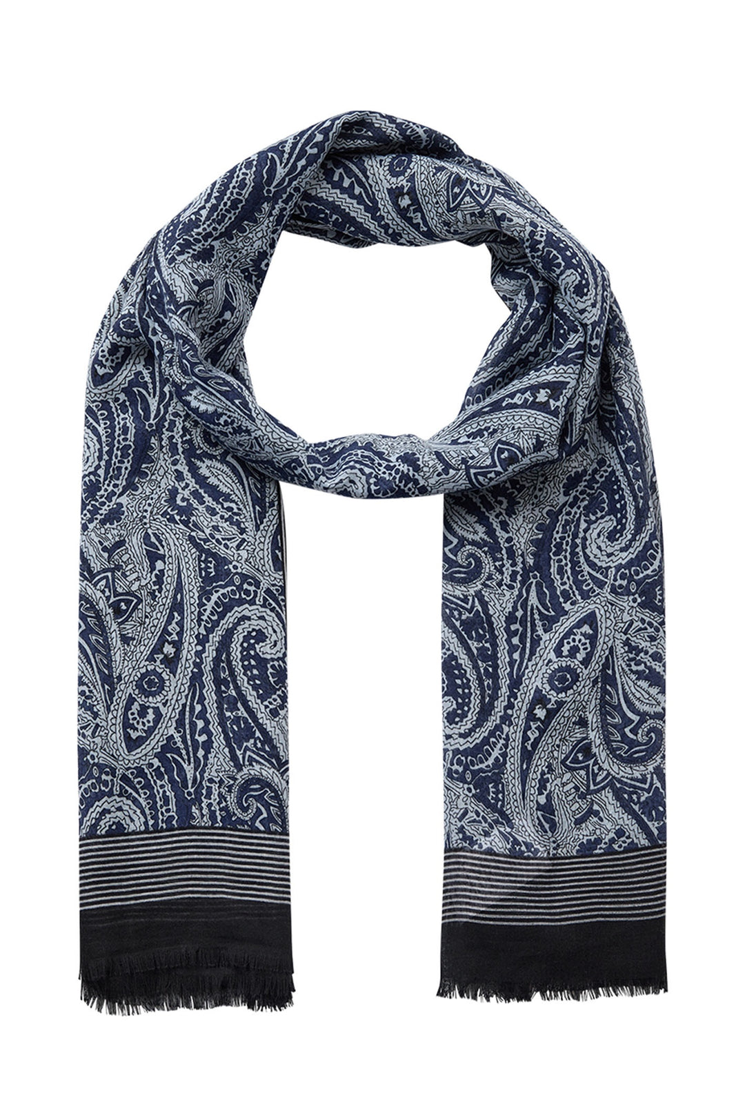 Soya Concept 51334-20 SC-Ingelina 1 Scarf Blue Iris Combi - Dotique