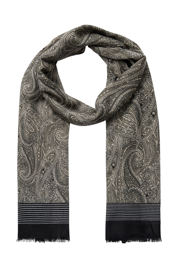 Soya Concept 51334-20 SC-Ingelina 1 Scarf Olive Combi - Dotique